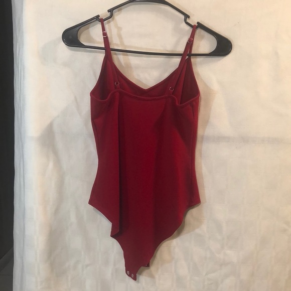 Forever 21 Red Bodysuit Size M - Picture 3 of 5